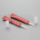 10g new design empty cosmetic plastic soft lip gloss tube eye gel with long silicon applicator