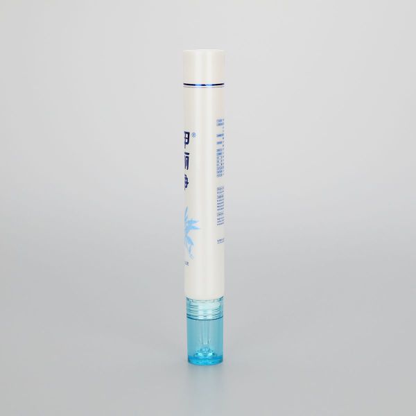 20g new design antibacterial gel, eye cream cosmetic plastic tube with dropper applicator