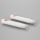 15g triple roller massage applicator ball plastic cosmetic tube with clear special screw cap