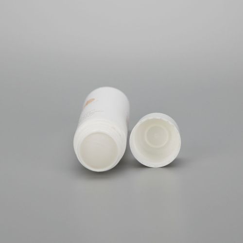 2oz 60g empty cosmetic plastic deodorant stick container tube with roll on ball and screw cap