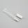 clear 0.52oz cosmetic soft lip gloss tube with soft spongy top