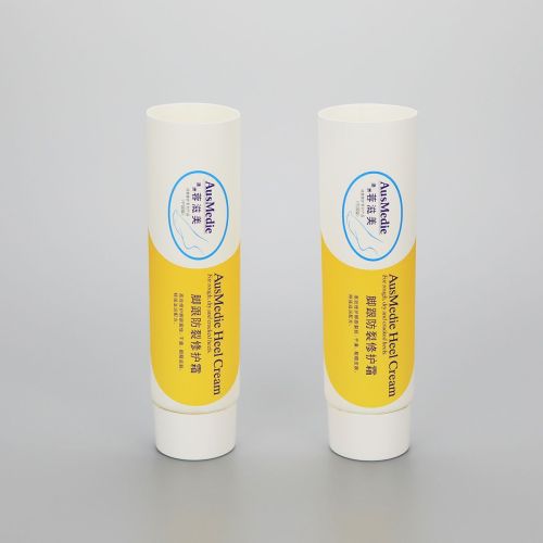 80g skin care body lotion tube cream tube plastic cosmetic tube packaging with fancy twist off cap