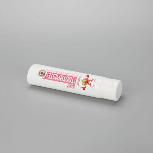 28mm 50g/1.76oz small diameter ABL/PBL plastic empty toothpaste tubes with white flip top cap