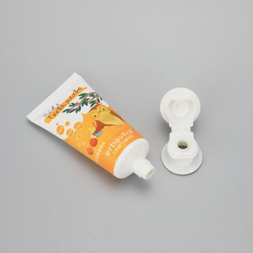 50g kids toothpaste tube with Doctor flip top cap