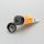 35mm 50g cute kids toothpaste plastic packaging empty tube with normal black flip top cap