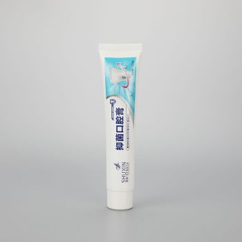 30mm 120g 4oz empty hotel toothpaste plastic cosmetic packaging tube with high quality screw cap
