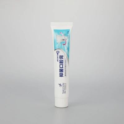 30mm 120g 4oz empty hotel toothpaste plastic cosmetic packaging tube with high quality screw cap
