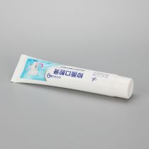 30mm 120g 4oz empty hotel toothpaste plastic cosmetic packaging tube with high quality screw cap