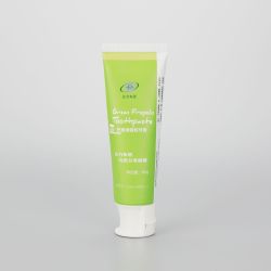 60g toothpaste tube hotel toothpaste tube plastic toothpaste packaging tube with Doctor flip top cap