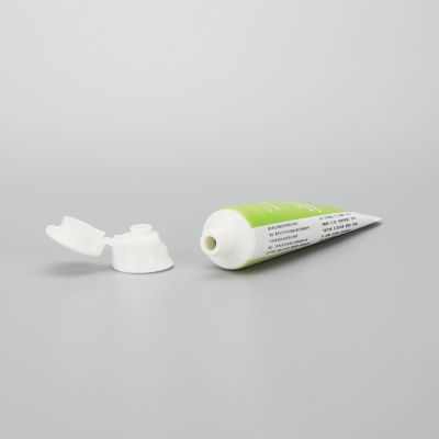 60g toothpaste tube hotel toothpaste tube plastic toothpaste packaging tube with Doctor flip top cap