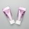 D40mm 3.5oz/100g PBL cute plastic transparent purple hand cream tube with special shape sealing