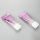 D40mm 3.5oz/100g PBL cute plastic transparent purple hand cream tube with special shape sealing
