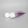 D40mm 3.5oz/100g PBL cute plastic transparent purple hand cream tube with special shape sealing