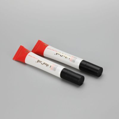 0.67oz/20ml cosmetic plastic tube for lip gloss lip balm with slant lip applicator