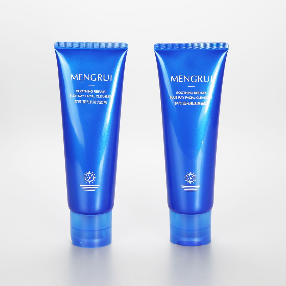 Download 120g eco friendly blue facial cleanser tube cosmetic ...