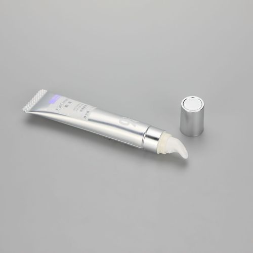 18ml aluminum plastic lip gloss container lip balm tube cosmetic tubes with slant lip applicator