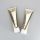 High glossy 130g aluminum plastic cosmetic tube for facial cleanser with flip top cap