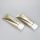 High glossy 130g aluminum plastic cosmetic tube for facial cleanser with flip top cap