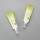 50ml gradient green cosmetic plastic squeeze tubes for essential oil tubes with dropper applicator