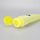 250g clear yellow smooth skincare tube facial cleanser plastic packaging with fancy flip top cap