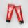 225g Red hair gel facial cleanser big plastic empty packaging tube with high quality black flip cap