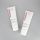 180g Dark white hair gel facial cleanser plastic squeeze tube with glossy white flip top cap