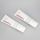 180g Dark white hair gel facial cleanser plastic squeeze tube with glossy white flip top cap