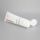 180g Dark white hair gel facial cleanser plastic squeeze tube with glossy white flip top cap