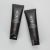 200g Dark black hair gel plastic empty squeeze packaging tube with high quality glossy flip top cap