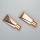 40g oval shiny golden high glossy sunscreen cream plastic empty tube with galvanized screw cap