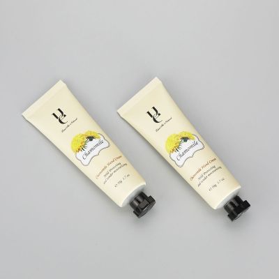 50g/1.7oz aluminum plastic laminated tube hand cream tube flower printing tube with octagonal cap