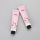 Cute 30g aluminum plastic fruit hand cream tube pink cosmetic ABL tubes with black flip top cap