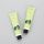 Cute 30g aluminum plastic fruit hand cream tube cosmetic laminated tubes with black flip top cap