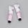 30g aluminum plastic hand cream tube cosmetic flower printing with black flip top cap