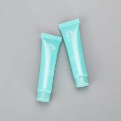 Eco-Friendly 15ml cosmetic plastic facial cleanser tube sample sack packaging with screw cap