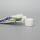 D40mm 3.4oz/100ml aluminum plastic tube cosmetic plant printing hand cream tube with white screw cap