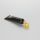 30ml 1oz Matt black plastic cosmetic nose mask lip gloss tube with screw cap