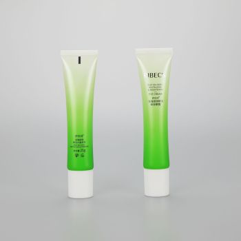 25g Oval eye cream BB CC cream plastic cosmetic tube with screw cap