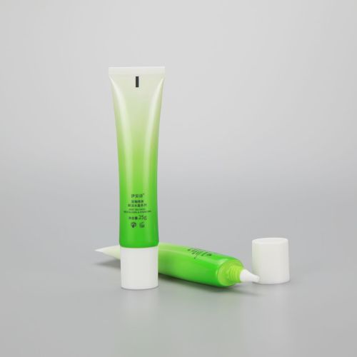 25g Oval eye cream BB CC cream plastic cosmetic tube with screw cap