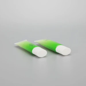 25g Oval eye cream BB CC cream plastic cosmetic tube with screw cap