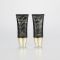 35ml black PBL plastic BB CC cream tubes with golden pumps and clear cover