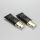 35ml black PBL plastic BB CC cream tubes with golden pumps and clear cover