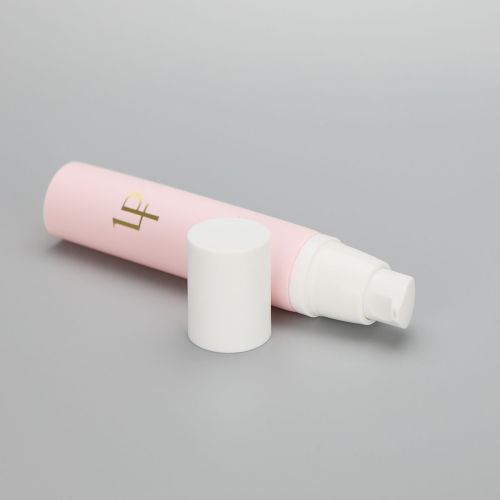 30mm 35g cosmetic BB CC cream plastic tube with new white airless cream pump