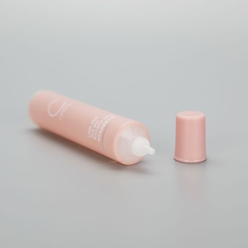 30g cosmetic long nozzle squeeze plastic BB CC tube with screw cap