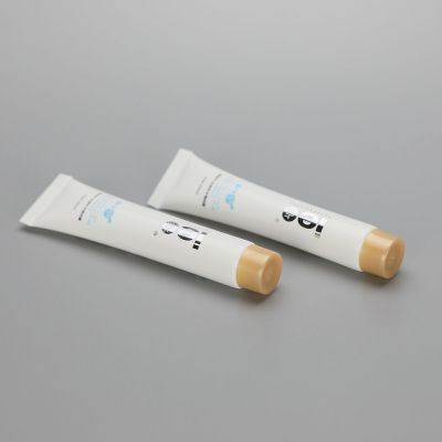 20ml round PBL plastic cosmetic BB CC cream tube lip gloss tube oil tube with screw cap