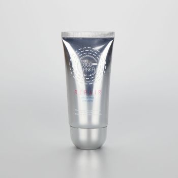 50ml/1.75oz high shiny oval ABL sunscreen/hand lotion cream cosmetic plastic tube with silver screw cap