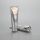 100g ABL Aluminum shiny color round plastic facial cleanser cream tube with  silver screw cap