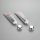 100g ABL Aluminum shiny color round plastic facial cleanser cream tube with  silver screw cap