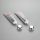 100g ABL Aluminum shiny color round plastic facial cleanser cream tube with silver screw cap
