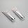 100g ABL Aluminum shiny color round plastic facial cleanser cream tube with silver screw cap